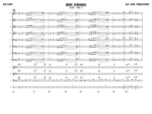 Shiny Stockings - Foster - Jazz Ensemble - Gr. Medium Difficult