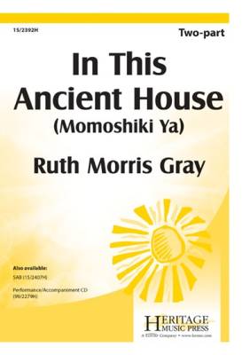 Heritage Music Press - In This Ancient House (Momoshiki Ya) - Gray - 2pt