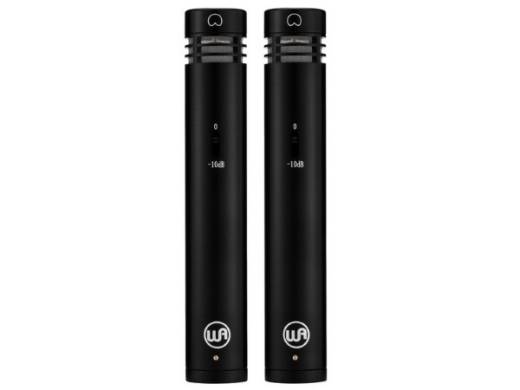 Small Diaphragm Pencil Condenser FET Microphone - Black, Studio Pair