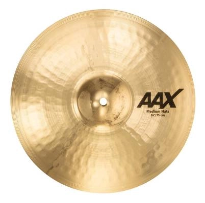 Sabian - Cymbales AAX Medium hi-hats 14 pouces - brillant