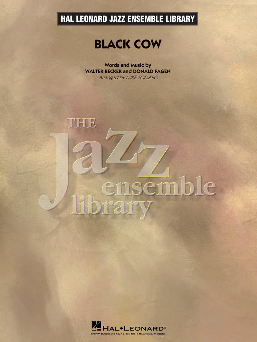 Black Cow - Becker/Fagen/Tomaro - Jazz Ensemble - Gr. 4