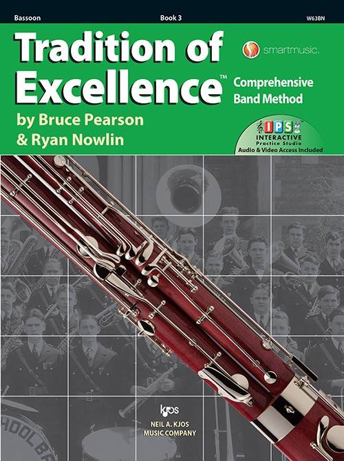 Tradition of Excellence Book 3 - Pearson/Nowlin - Bassoon - Book/Media Online