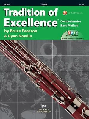 Kjos Music - Tradition of Excellence Book 3 - Pearson/Nowlin - Bassoon - Book/Media Online