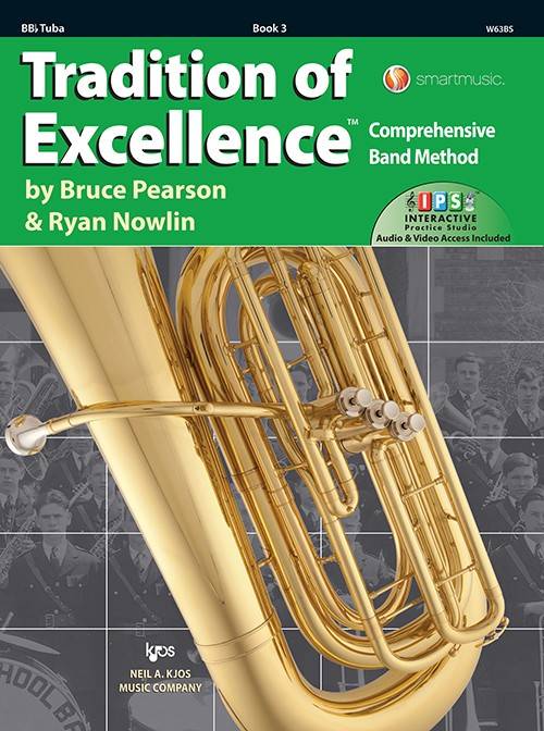 Tradition of Excellence Book 3 - Pearson/Nowlin - BBb Tuba - Book/Media Online