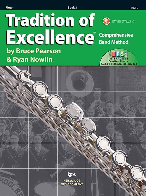 Tradition of Excellence Book 3 - Pearson/Nowlin - Flute - Book/Media Online