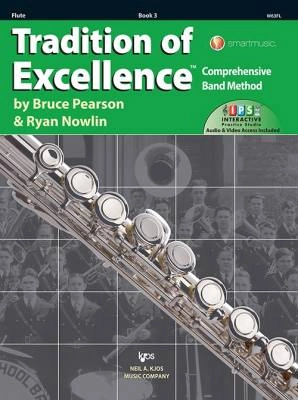 Kjos Music - Tradition of Excellence Book 3 - Pearson/Nowlin - Flute - Book/Media Online