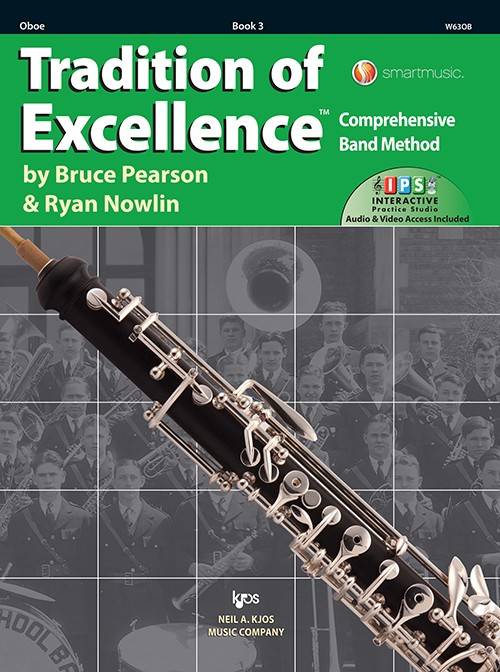 Tradition of Excellence Book 3 - Pearson/Nowlin - Oboe - Book/Media Online