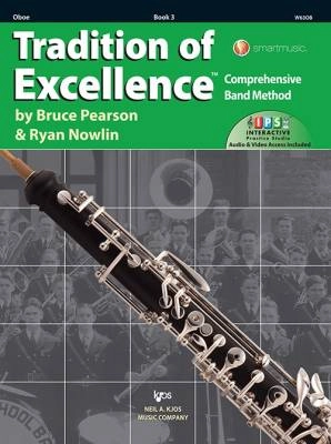 Kjos Music - Tradition of Excellence Book 3 - Pearson/Nowlin - Oboe - Book/Media Online