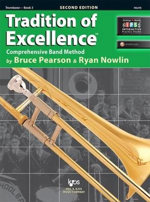 Kjos Music - Tradition of Excellence Book 3 - Pearson/Nowlin - Trombone - Book/Media Online