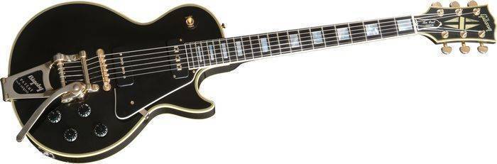 Gibson Custom Shop VOS '54 Les Paul Custom - Ebony With Bigsby