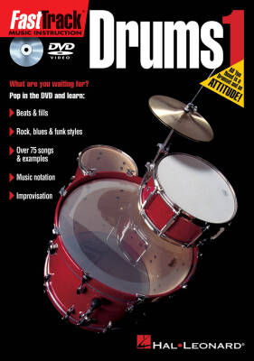Hal Leonard - FastTrack Drum Method - DVD