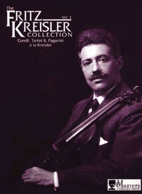 Carl Fischer - The Fritz Kreisler Collection Vol. 3 - Violin/Piano - Book