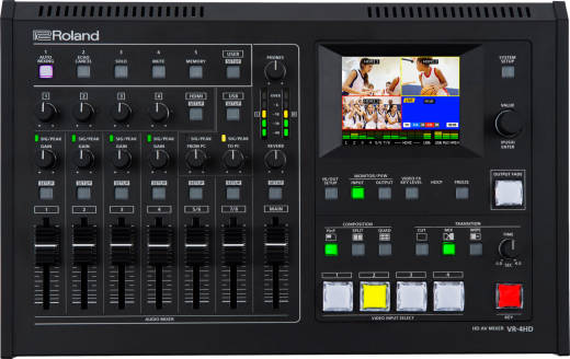 VR-4HD All-in-one HD Audio Visual Mixer