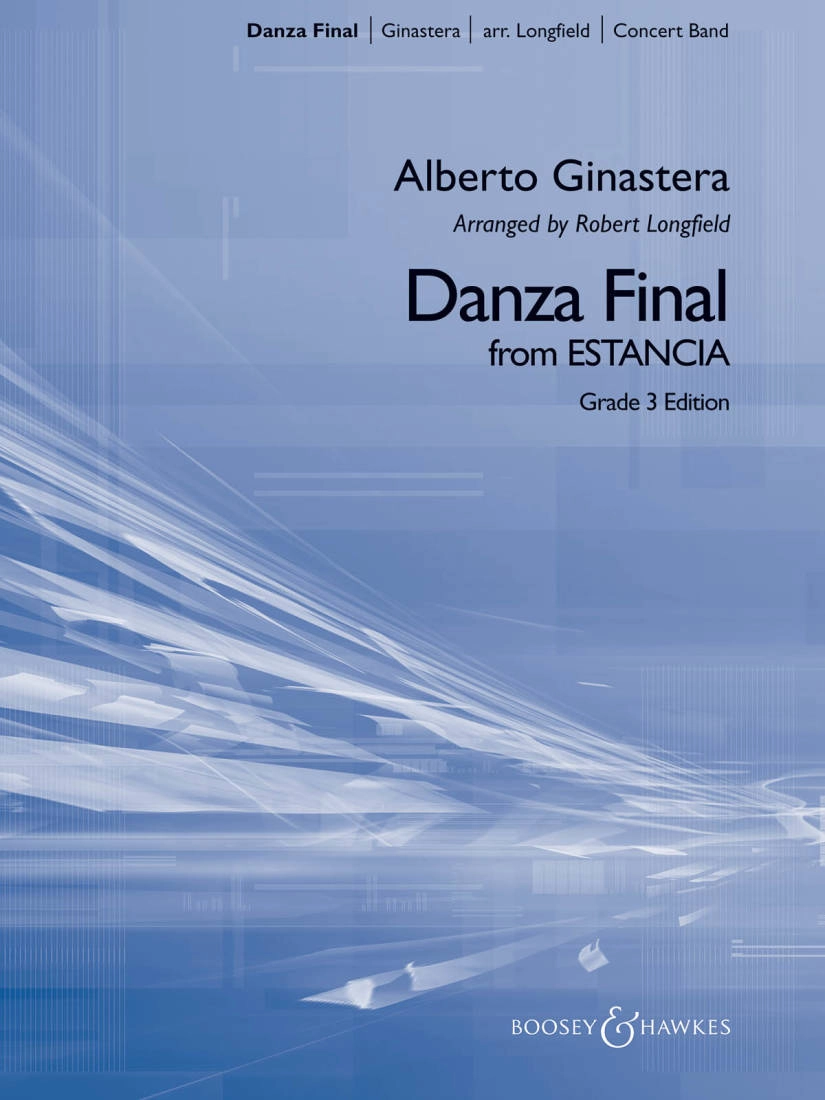 Danza Final (from Estancia) - Ginastera/Longfield - Concert Band - Gr. 3.5
