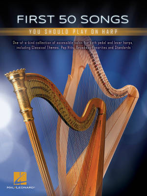 Hal Leonard - First 50 Songs You Should Play on Harp - Book