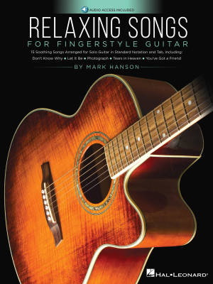 Relaxing Songs for Fingerstyle Guitar - Hanson - Guitar TAB - Book/Audio Online