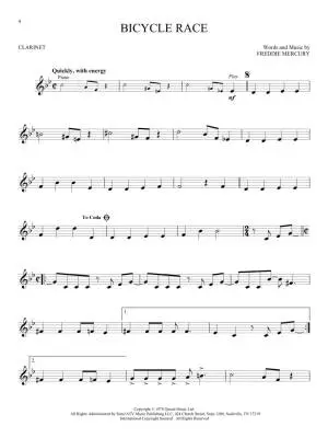 Queen (Updated Edition): Instrumental Play-Along - Clarinet - Book/Audio Online