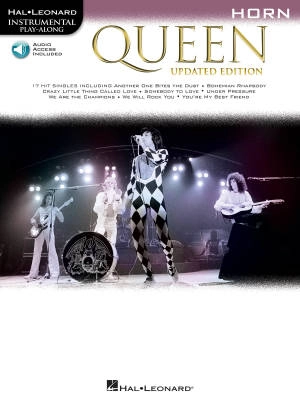 Hal Leonard - Queen (Updated Edition): Instrumental Play-Along - Horn - Book/Audio Online