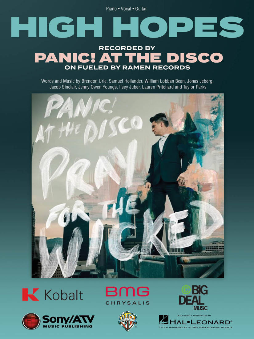 High Hopes - Panic! At The Disco - Piano/Vocal/Guitar - Sheet Music