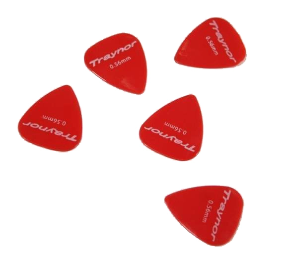 Nylon Standard Guitar Picks Pack or 12 - 0.96mm