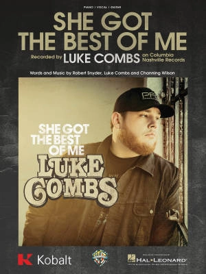 Hal Leonard - She Got the Best of Me - Snyder/Combs/Wilson - Piano/Voix/Guitare - Partitions