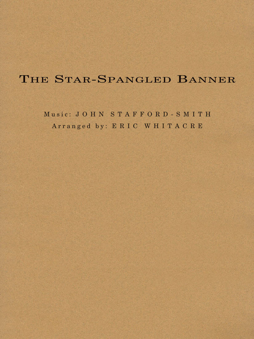 The Star-Spangled Banner - Whitacre - Concert Band - Gr. 4