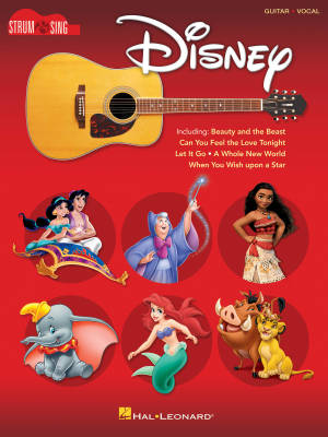 Hal Leonard - Disney: Strum & Sing Guitar - Book