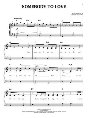 Bohemian Rhapsody (Music from the Motion Picture Soundtrack) - Easy Piano - Book