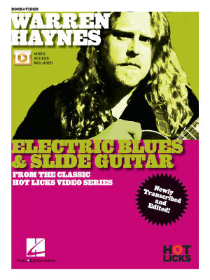 Hal Leonard - Warren Haynes: Electric Blues & Slide Guitar - Guitar TAB - Book/Video Online