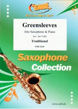 Editions Marc Reift - Greensleeves - Traditional/Valta - saxophone alto/piano