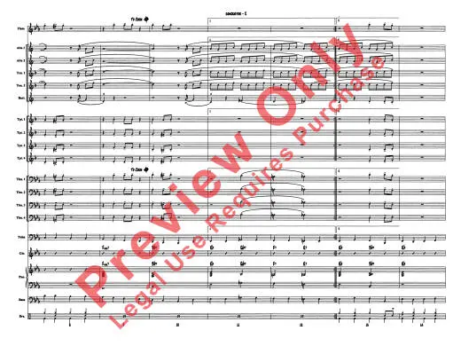 Jumpin\' at the Woodside - Basie/Cook - Jazz Ensemble - Gr. 2