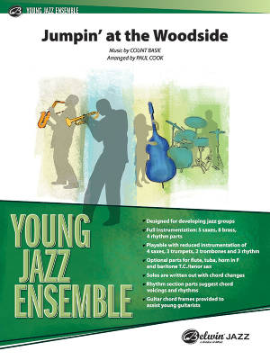 Alfred Publishing - Jumpin at the Woodside - Basie/Cook - Jazz Ensemble - Gr. 2