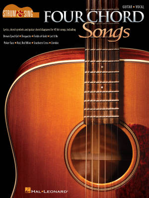 Four Chord Songs: Strum & Sing Guitar - Book