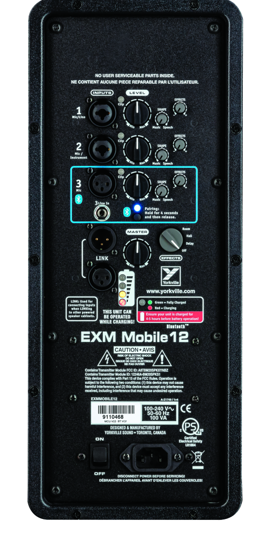 exm mobile 12 battery life