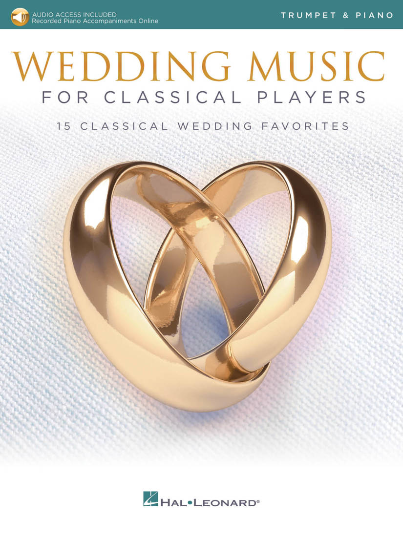 Wedding Music For Classical Players - Trumpet/Piano - Book/Audio Online