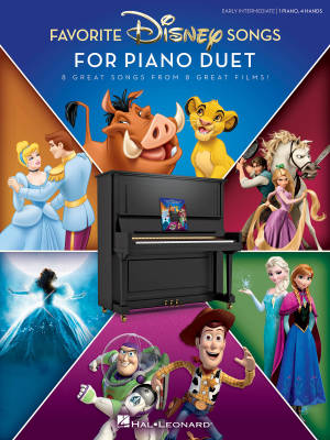 Hal Leonard - Favorite Disney Songs for Piano Duet - Piano Duet (1 Piano, 4 Hands) - Book