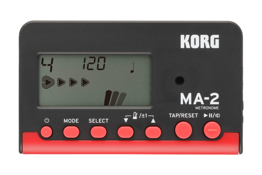 Korg - MA-2 Digital Metronome - Black/Red