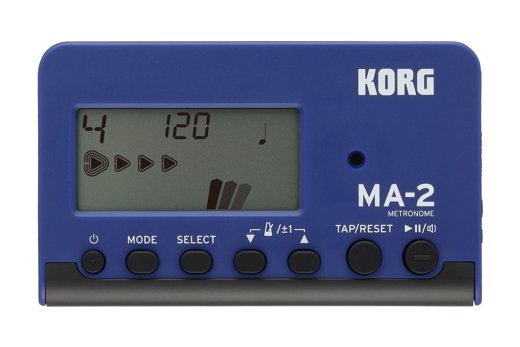 Korg - MA-2 Digital Metronome - Blue/Black