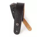 Planet Waves - Garment Leather Guitar Strap, 2 - Black