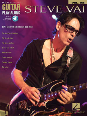 Hal Leonard - Steve Vai: Guitar Play-Along Volume 193 - Tablatures de guitare - Livre/Audio en ligne