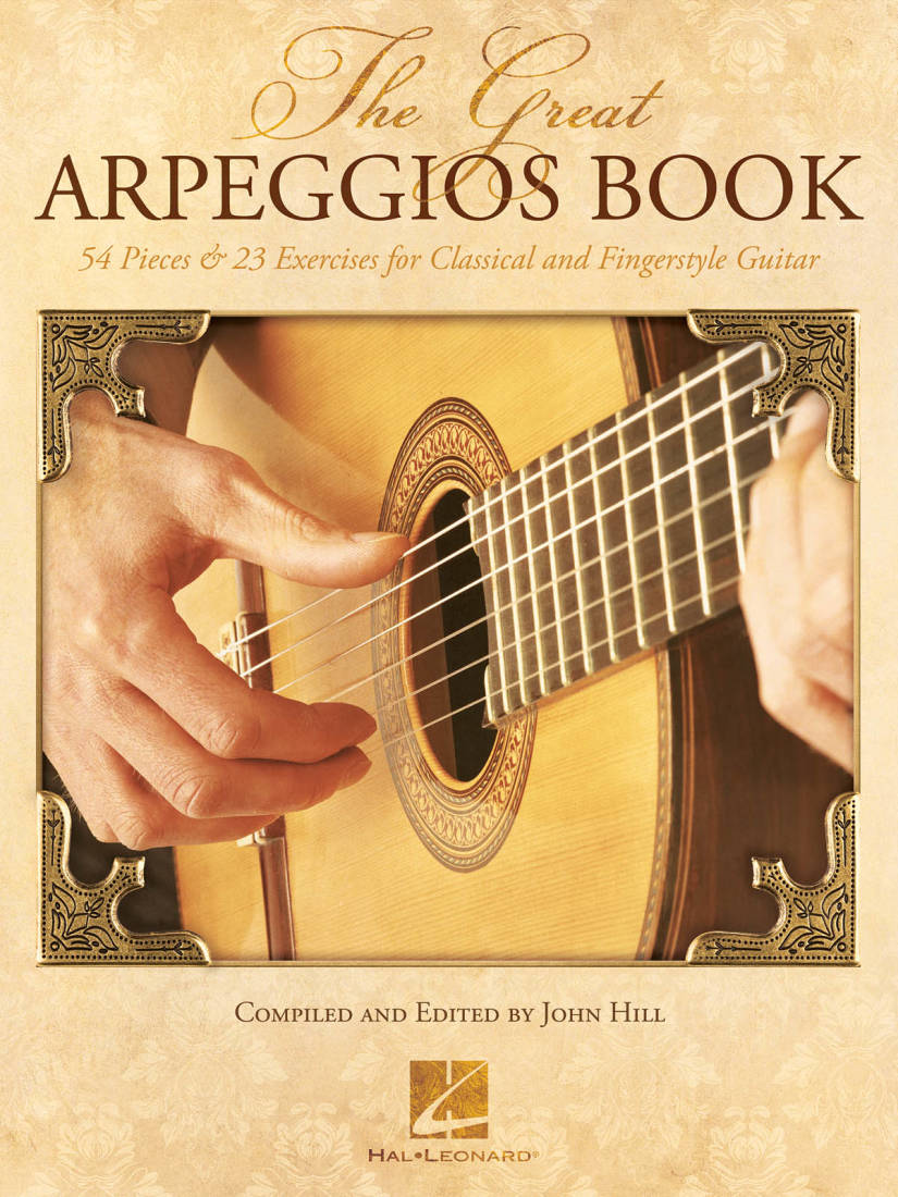 The Great Arpeggios Book - Hill - Classical Guitar - Book