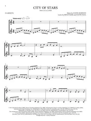 Movie Songs For Two Clarinets: Easy Instrumental Duets - Phillips - Book