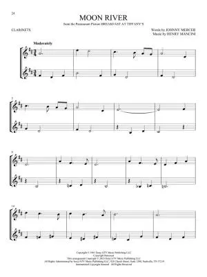 Movie Songs For Two Clarinets: Easy Instrumental Duets - Phillips - Book