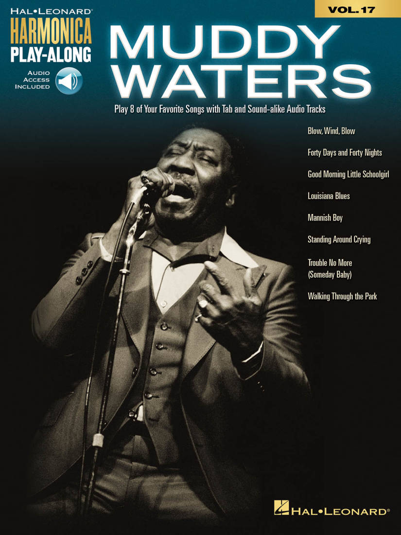 Muddy Waters: Harmonica Play-Along Volume 17 - Book/Audio Online