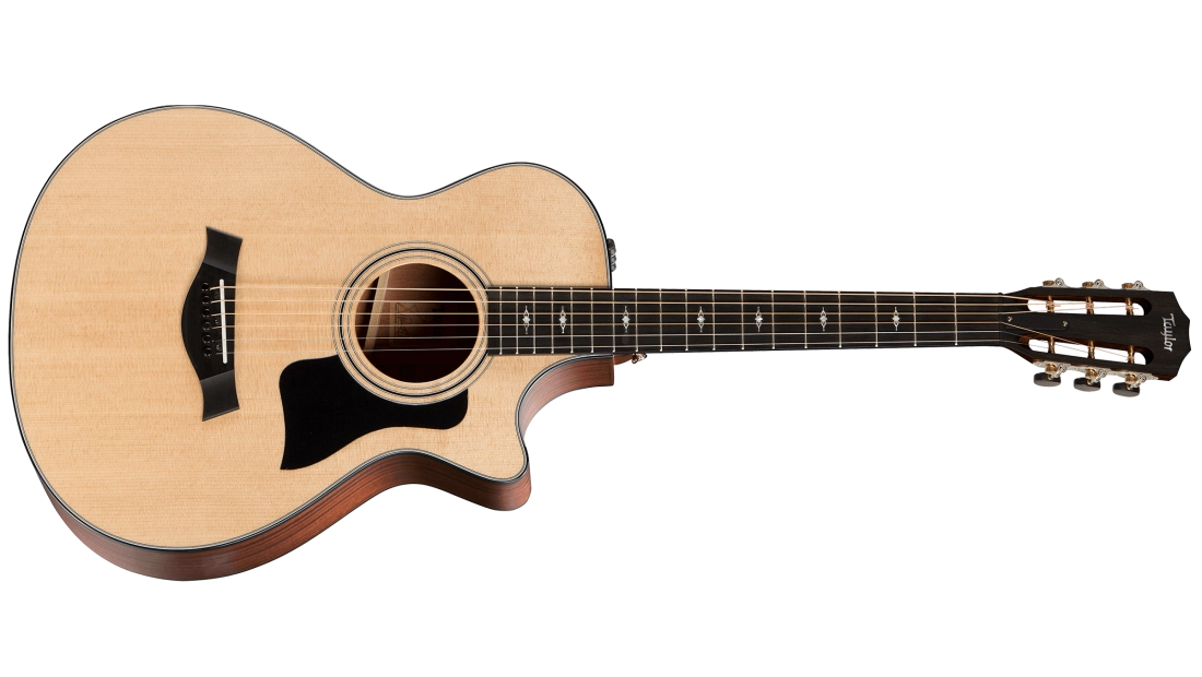 312ce 12-Fret Grand Concert Acoustic-Electric w/Cutaway, V-Class Bracing