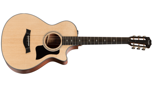 Taylor Guitars - 312ce 12-Fret Grand Concert Acoustic-Electric w/Cutaway, V-Class Bracing