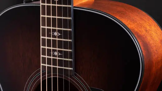 322e 12-Fret Grand Concert Acoustic-Electric Guitar w/V-Class Bracing