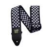 Ernie Ball - Black & White Checkered Premium Strap
