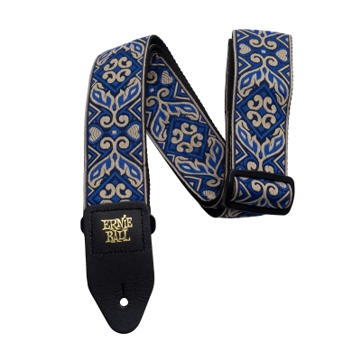 Tribal Blue Jacquard Strap