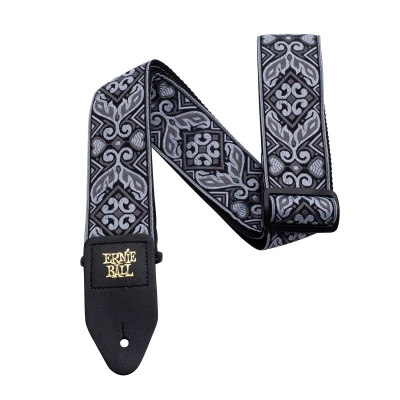 Tribal Silver Jacquard Strap